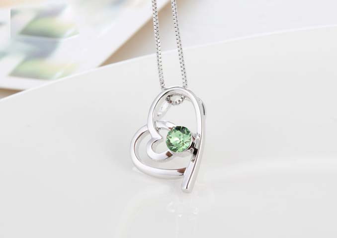 Light Green Stone Necklace