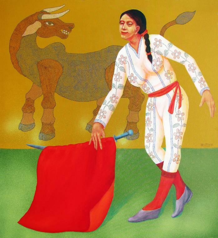 The original painting Performing is now available for purchase