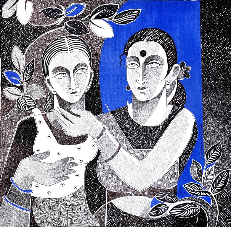 The original painting ‘Affection’ is now at the art gallery