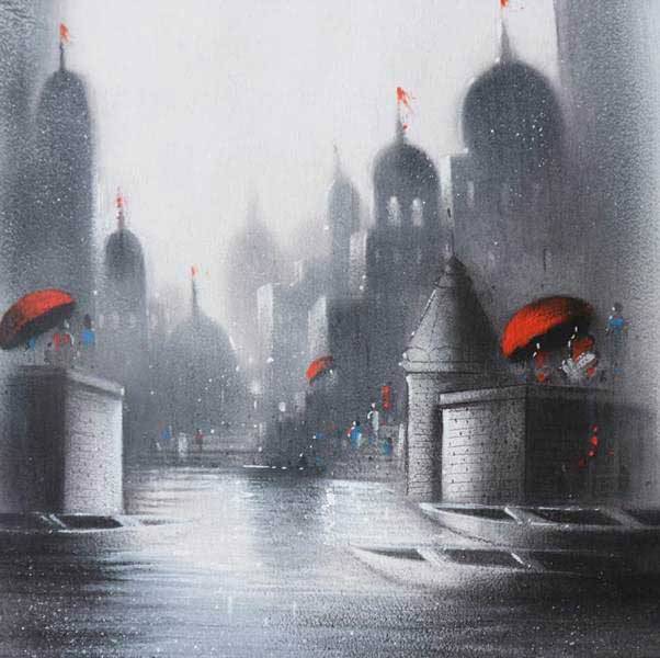 The original painting Banaras - II is now available at The Fine Art Gallery