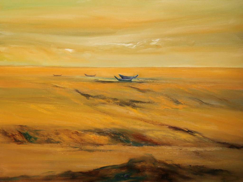 The Original painting The Earth Has Music is now available at the Modern Art Gallery