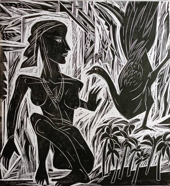 Buy the Original painting Palm Grove from the Fine Art Gallery