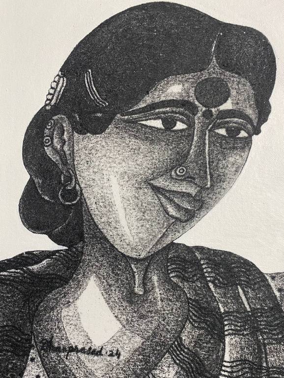 The Original Painting Smiling Woman is available for sale online at the Fine Art Gallery