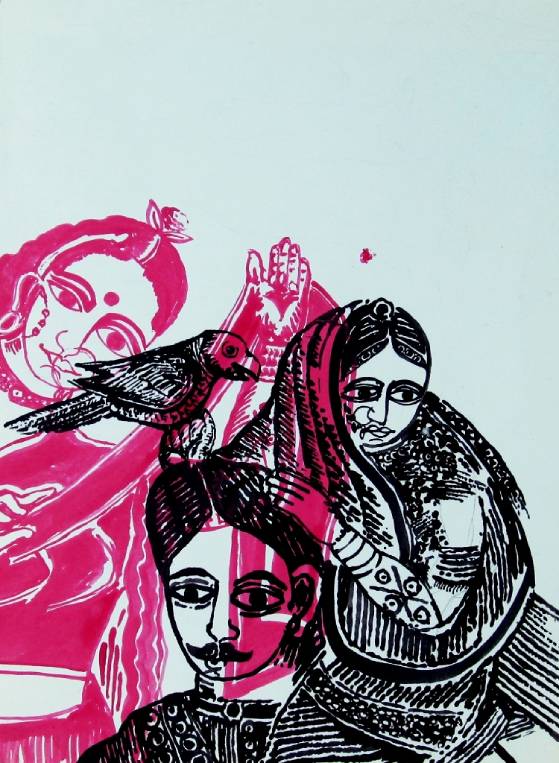 The Original Painting Saheb Bibi is now available at the Art Gallery Shop