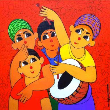 Dhol Among Friends