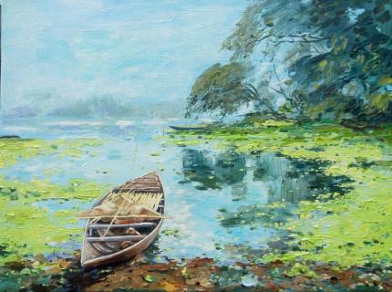 Boat at The Edge