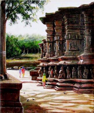 The Way to The Temple