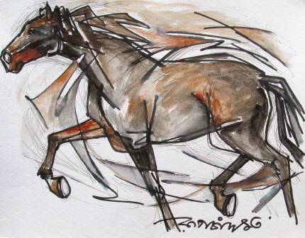 Running Horse